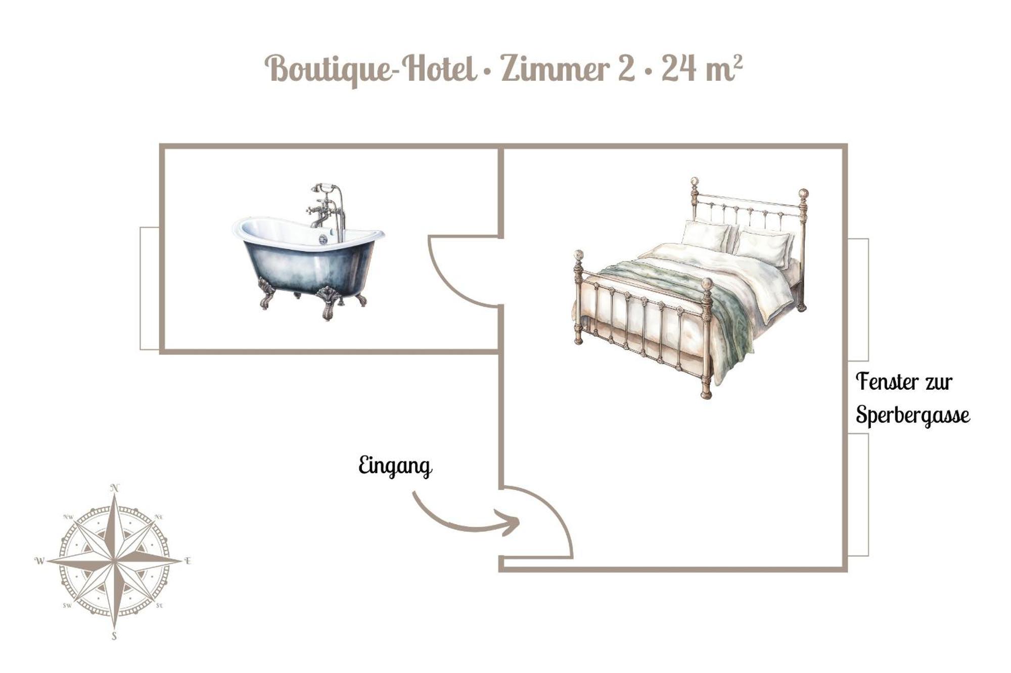 Boutique-Hotel Im Sternenhof Grosskarlbach Pokoj fotografie